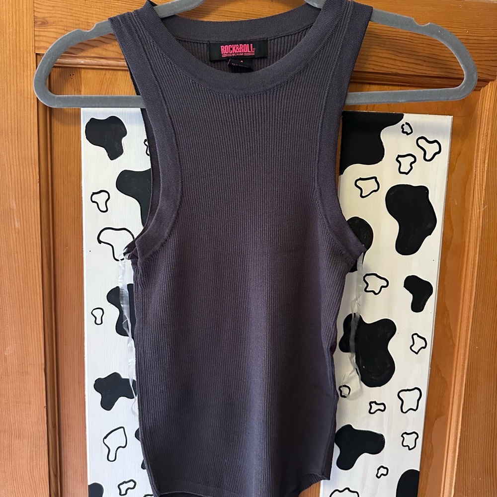 Rockabilly Charcoal Women's Tank Top